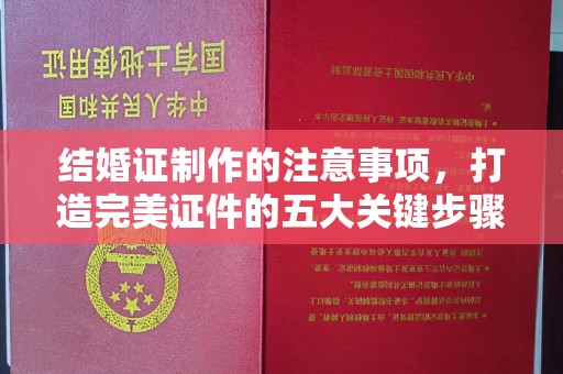 博望结婚证制作的注意事项，打造完美证件的五大关键步骤